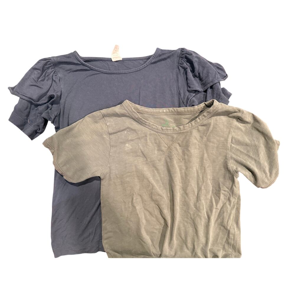 Kate Quinn Lot of 2 Tees Tshirts Organic Cotton Bamboo Little Liam 5Y
